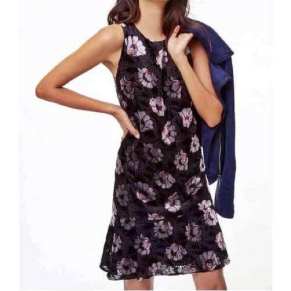 Loft Sleeveless Peplum Dress